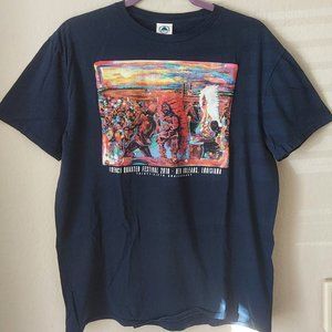 French Quarter Festival 35th Anniversary Navy T-Shirt